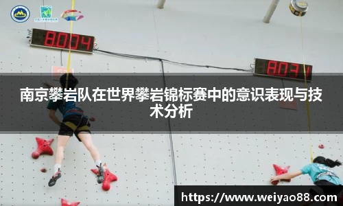 南京攀岩队在世界攀岩锦标赛中的意识表现与技术分析